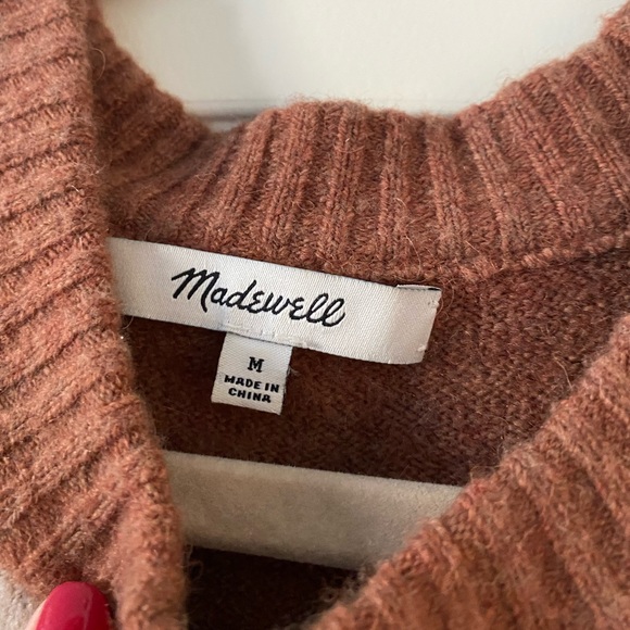 Color block wool Madewell sweater - Picture 2 of 2